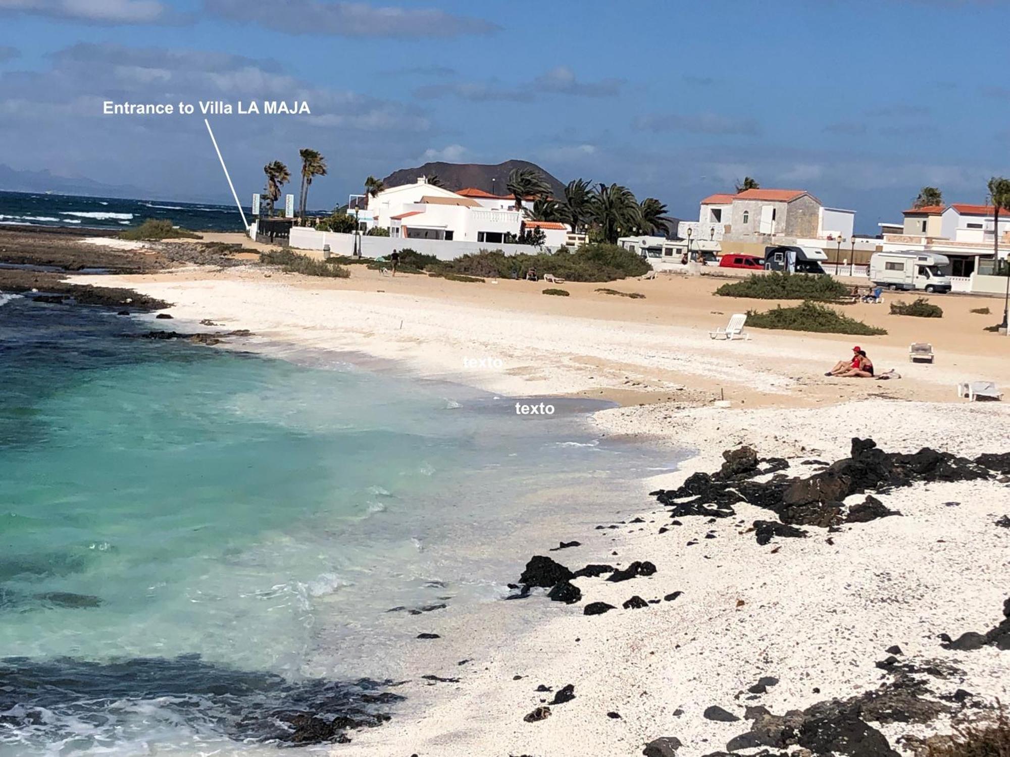 Villa La Maja Beachfront Corralejo Exterior photo